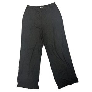 Jenny Yeung "Sketchbook" Gray Yoga Pant Women's Large Active/Lounge